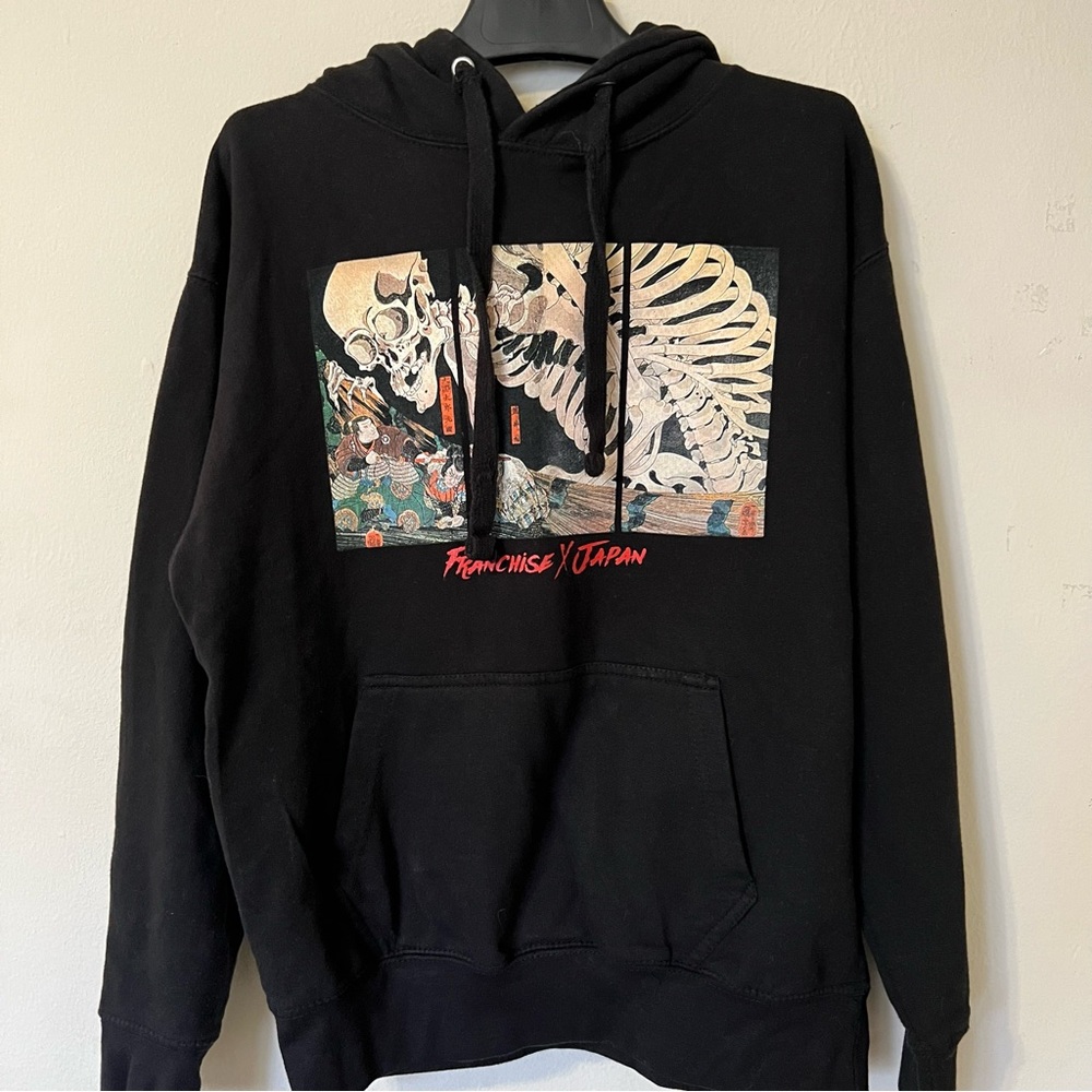 FRANCHISE LA BLACK PULLOVER HOODIE
